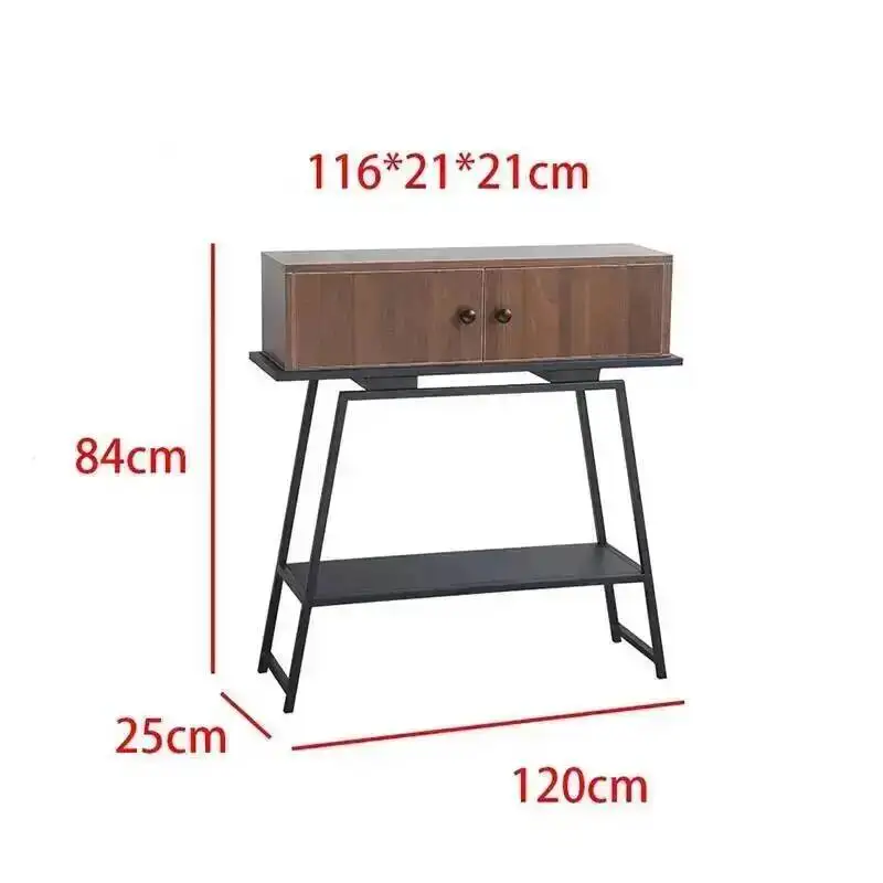 American Tables Narrow Classic Vintage Console Storage Trendy Console Tables Rustic Simple Mesa De Centro De Sala Furnitures