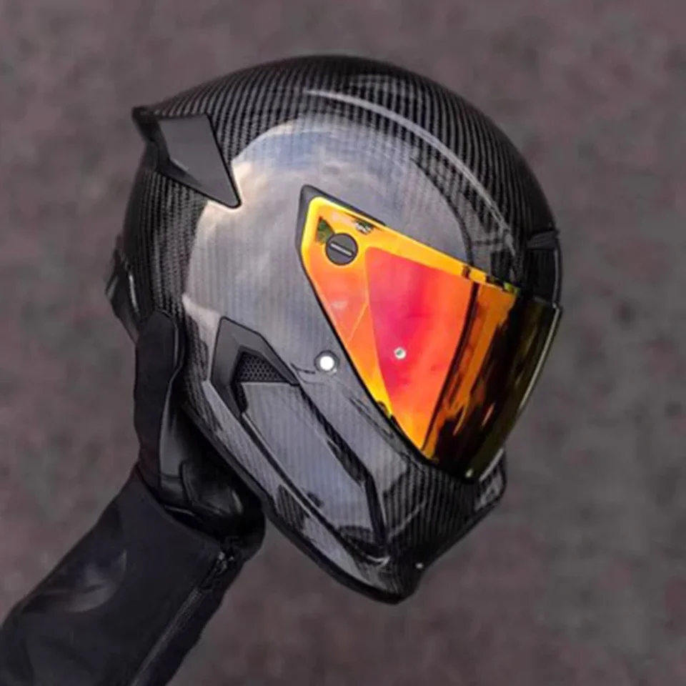Atlas 4.0 RUROC ATLAS 3.0 4.0 için motosiklet kask Visor gözlük