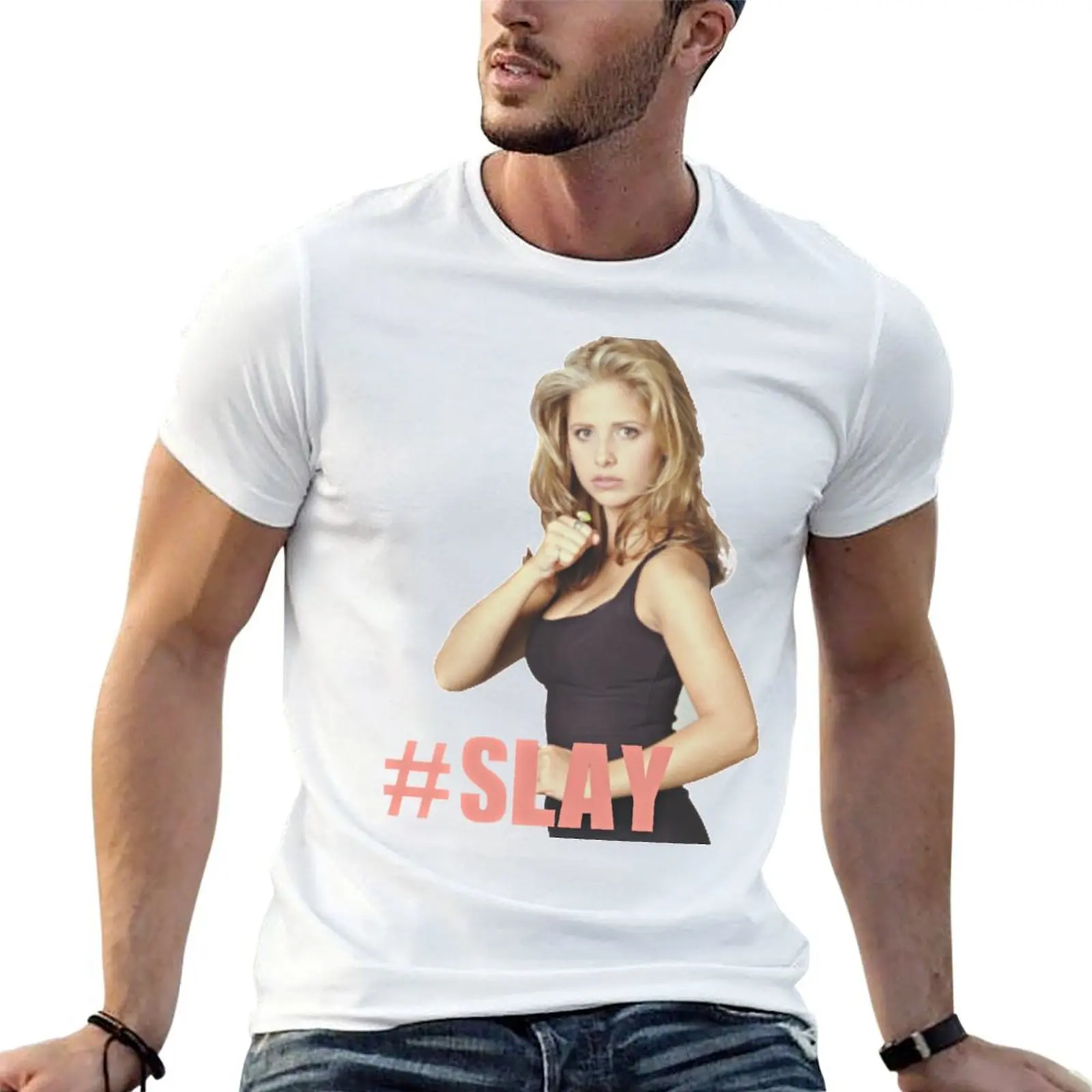 Slay - Buffy Summers T-Shirt Louboutins anime t shirts workout shirts for men