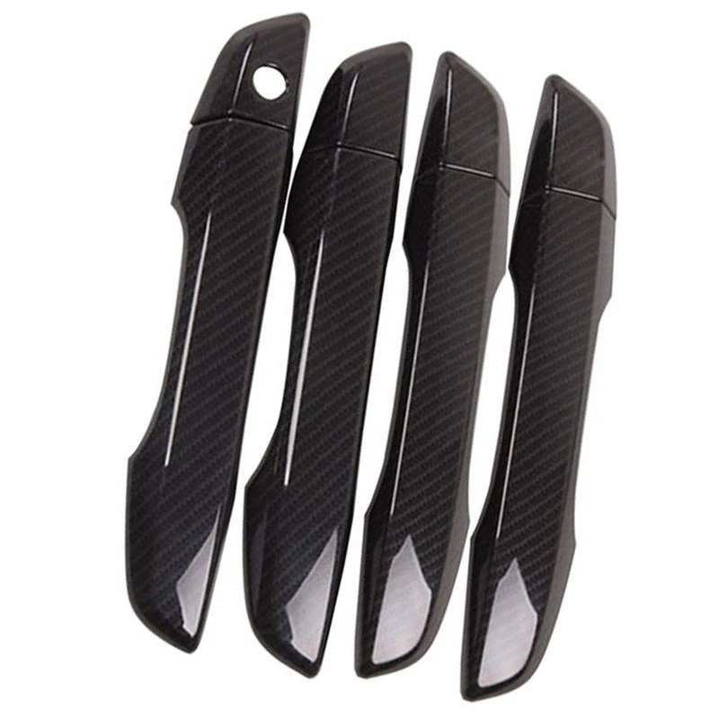 Manija de la puerta de conducción derecha del coche, reemplazo de la cubierta de la manija, 8 piezas, para Honda Civic 10. ª generación, 2016, 2017, 2018, 2019