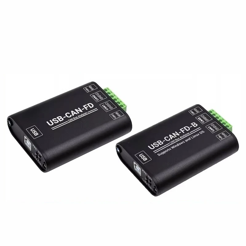 Industrial grade can bus data analyzer usb to can fd interface converter communication module