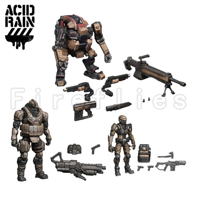 

1/18 3.75inches Acid Rain Action Figure FAV-A129 Duergar D2R-w FAV-A130 Cinder Invader FAV-A131 Cinder Immortal Anime Toy
