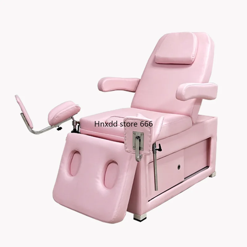 Two-Motor Gynecological Examining Table Electric Lifting Multi-Function Diagnosis Nursing Bed