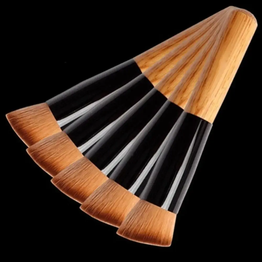 ポータブル角度付きメイクブラシソフト多機能コンシーラーメイクブラシフラットトッププロフェッショナルフェイス化粧品ツール