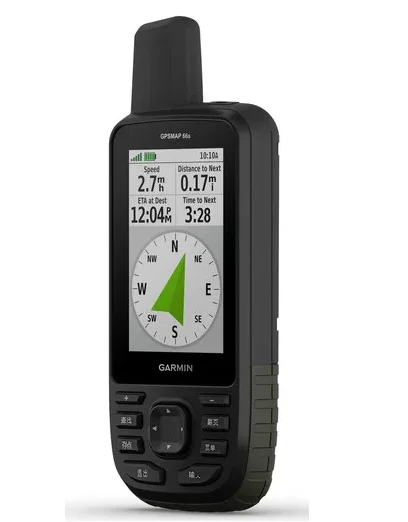 Garmin-Conjunto portátil GPS ao ar livre, cartão de mapa e suporte de bordo, bateria recarregável, filme para telefone e Cal, Jiaming 66S, 32G,