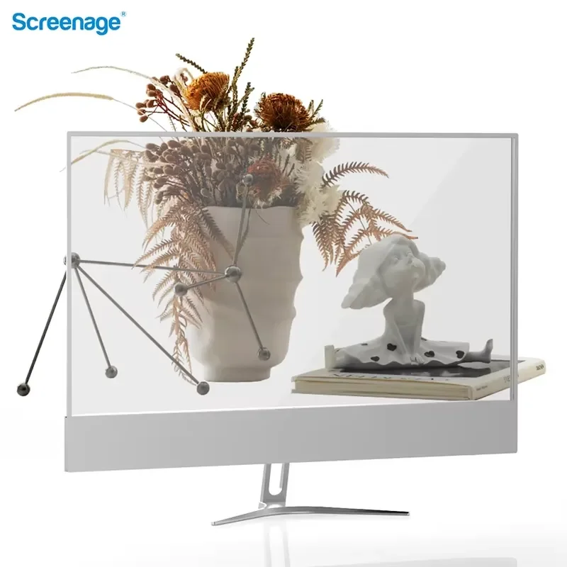 30Inch Transparent Oled Skd Display Digital Signage 1366*768 Touch Ultra Thin Displays Advertising Players Screen Display