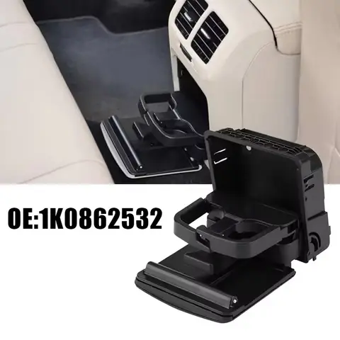 1pc Car Air Outlet Cup Holder Central Console Armrest Drink Holder For Jetta MK5 5 Golf MK6 6/ VW Golf 6 VI 1K0862532 1K0862532C