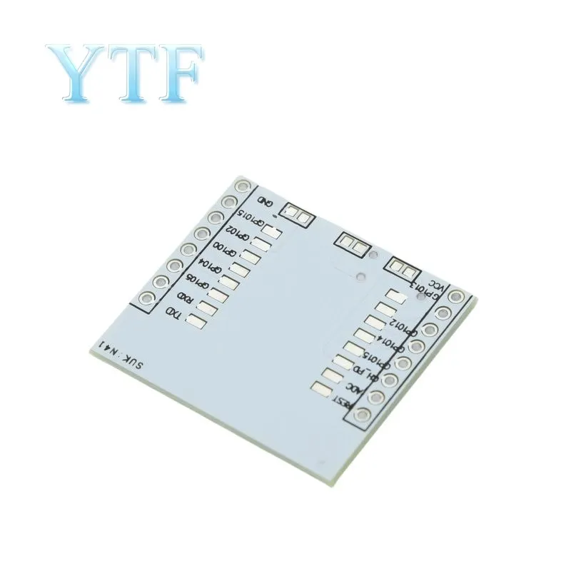 Módulo wifi serial Esp8266, placa adaptadora, esp-07, esp-12f, esp-12e, placa sem fio para arduino, 10pcs