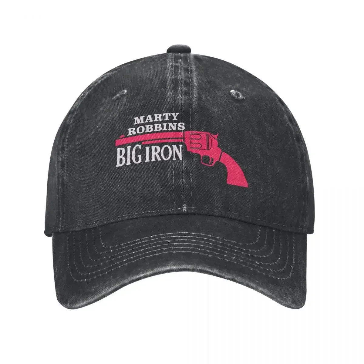 

Marty Robbins - Big Iron White Baseball Cap Wild Ball Hat Beach Military Tactical Cap Gentleman Hat Caps Male Women's