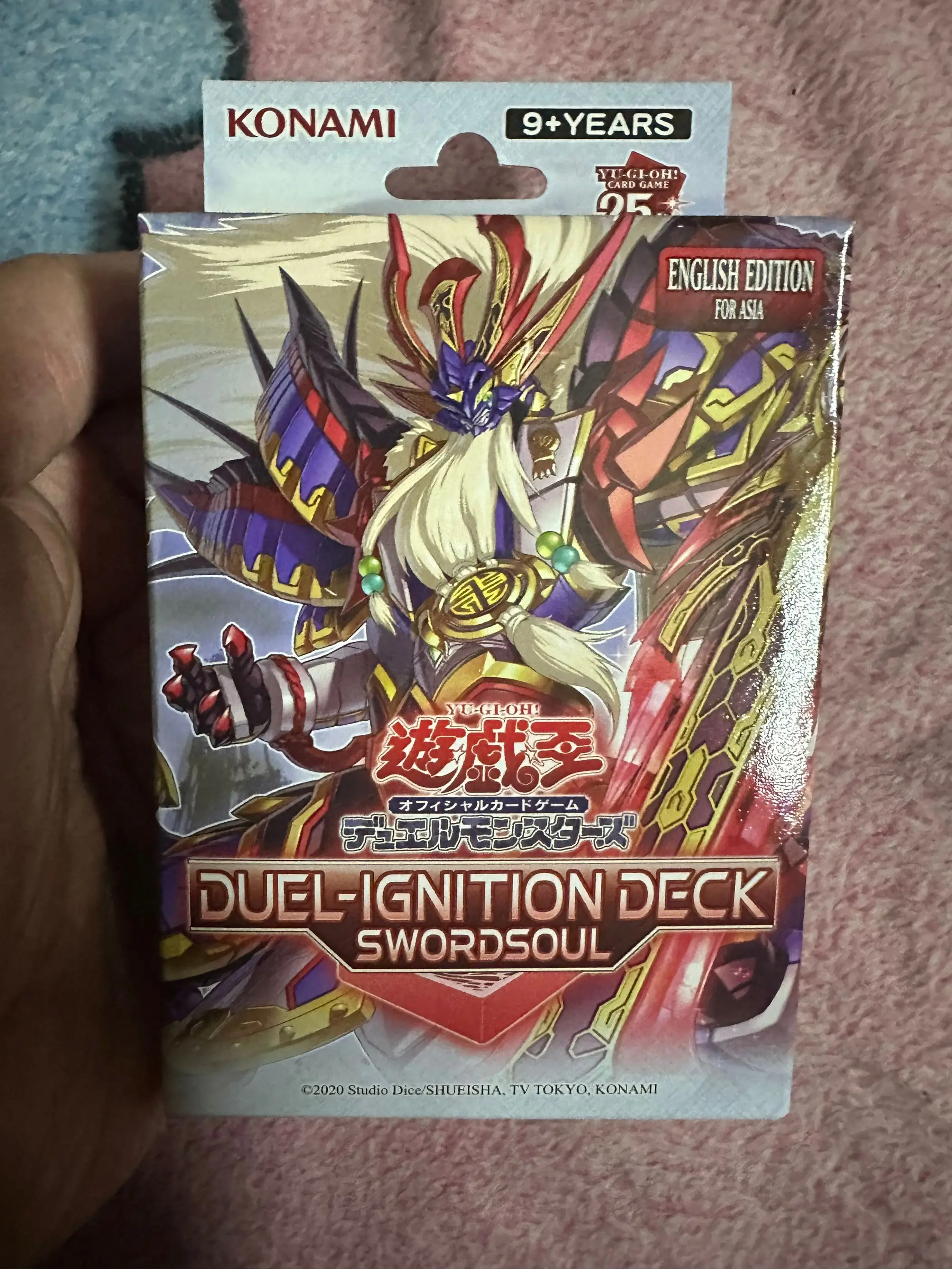 Yugioh KONAMI Duel Monsters Duel-Taco de ignição Swordsoul DI02 Coleção Asiática Inglês Caixa de reforço selada