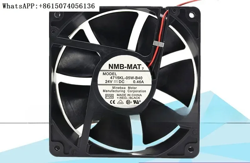 

Meibeia NMB 4715KL-05W-B40 24V 0.46A 12038 inverter fan