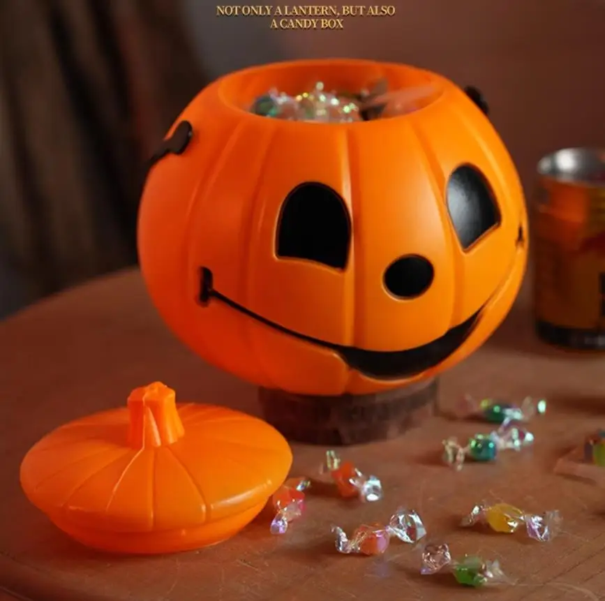 ฮาโลวีน 12 นิ้วชุดเต้นรำสิงโตฟักทองโคมไฟกล่องขนม 3-5 อายุเด็กปาร์ตี้กีฬากลางแจ้งเวทีกิจกรรม