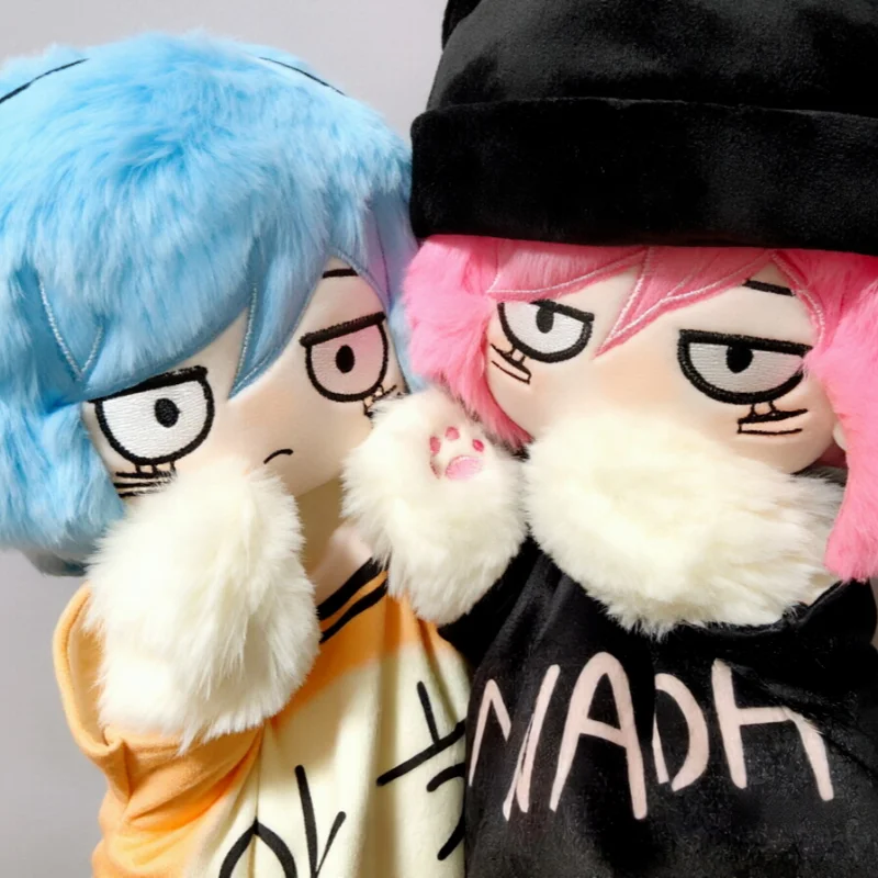 In Stock Ranfren Randall'S Friend Nyen Nyon Fan Made Genuine Anime Plush Hand Puppet Doll Cute Ornament Holiday Surprise Gift