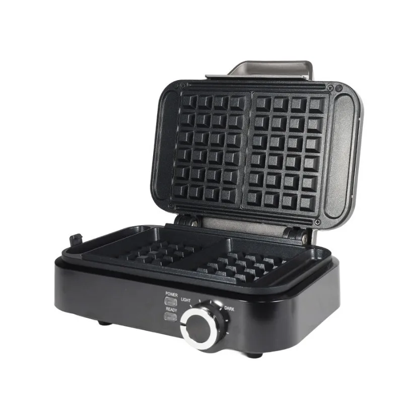 Commercial electric Belgian waffle maker, portable honeycomb press for restaurant and family breakfast snacks