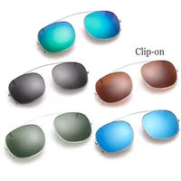 Lemtosh-gafas de sol polarizadas con Clip para hombre y mujer, lentes de moda, Johnny Depp