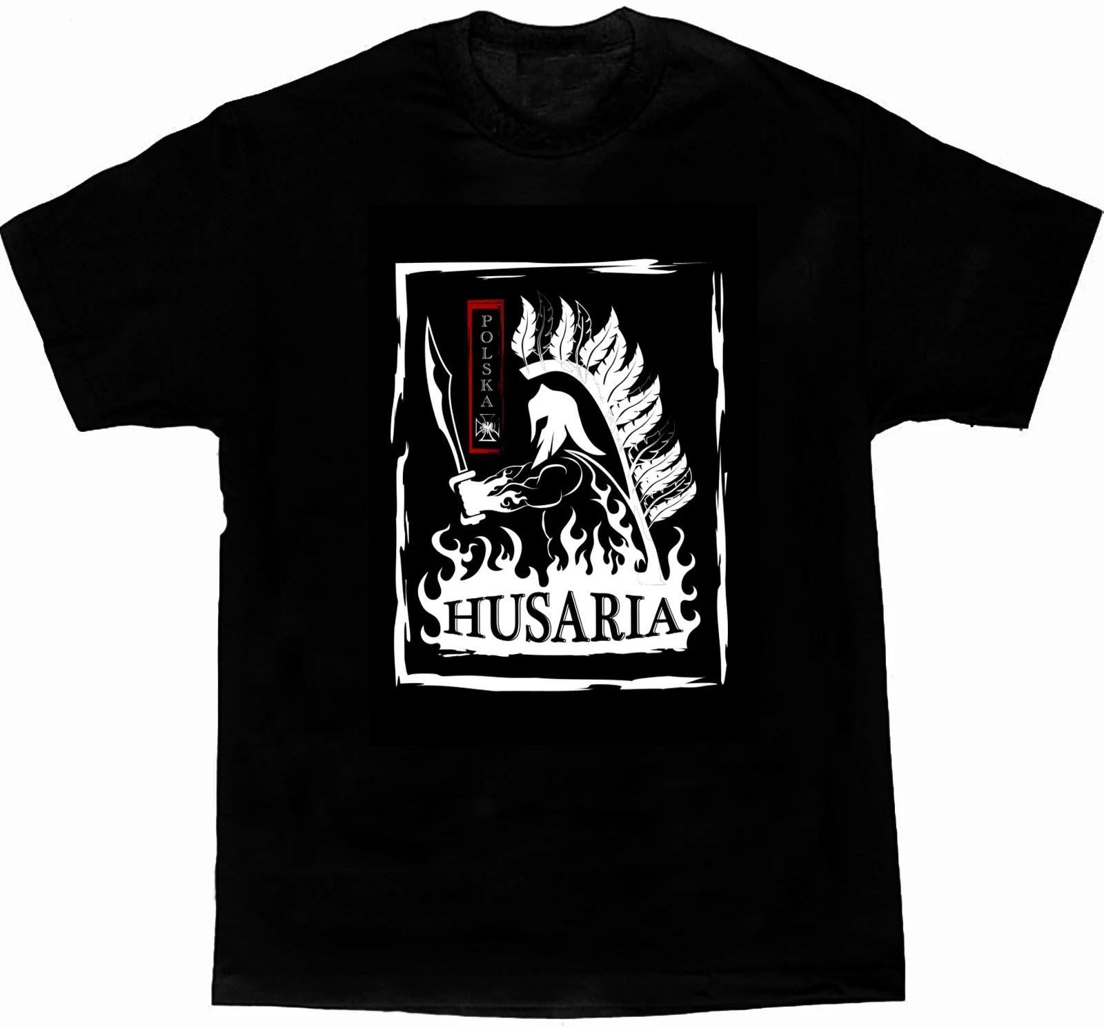 16th Century Polish Winged Hussar Cavalry T-Shirt. Summer Cotton Short Sleeve O-Neck Mens T Shirt New S-3XL