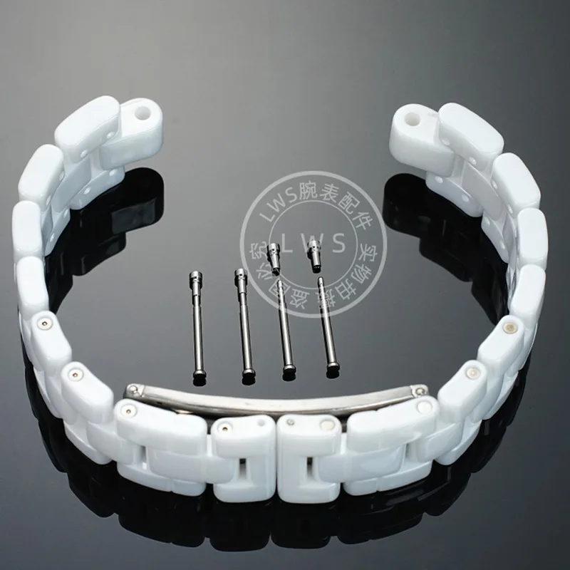 For Chanel J12 Watch Men's Women's Ceramic Watchband Strap Sections Detachable Pins Connecting Rod Accessories 13mm 17mm