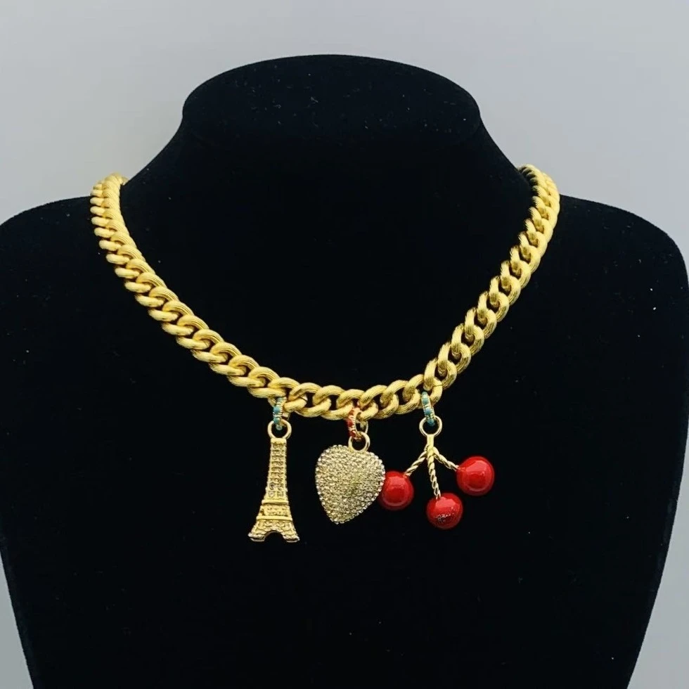 

Классическое многослойное ожерелье в стиле ретро 2025 года — винтажная смесь цепочек для часов — идеально подходит для стиля стимпанк