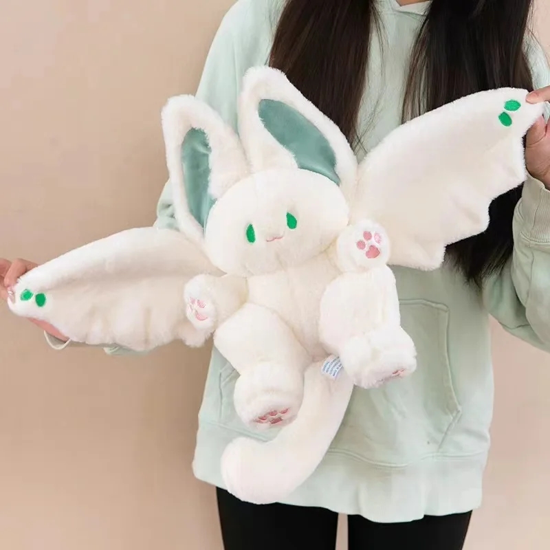 

35/45cm Cute Easter Bat Rabbit Kid Plush Bunny Doll Toys Suitable for Children Birthday Gifts Easter Ornament Home Decoration