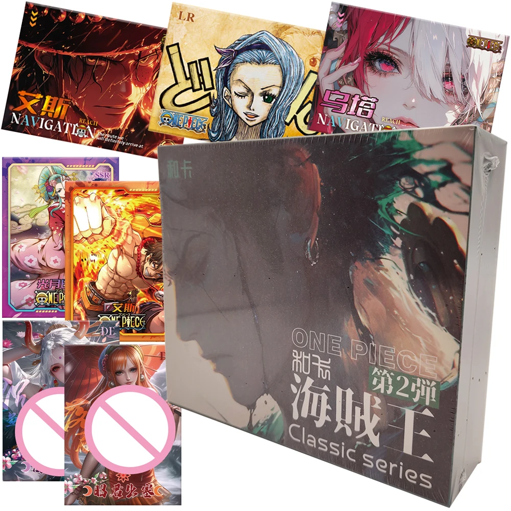 

One Piece Collection Card Boys and Girls Cherish Christmas Party Gifts Exquisite Hand Drawn Series Card Fantasy Anime Peripheral