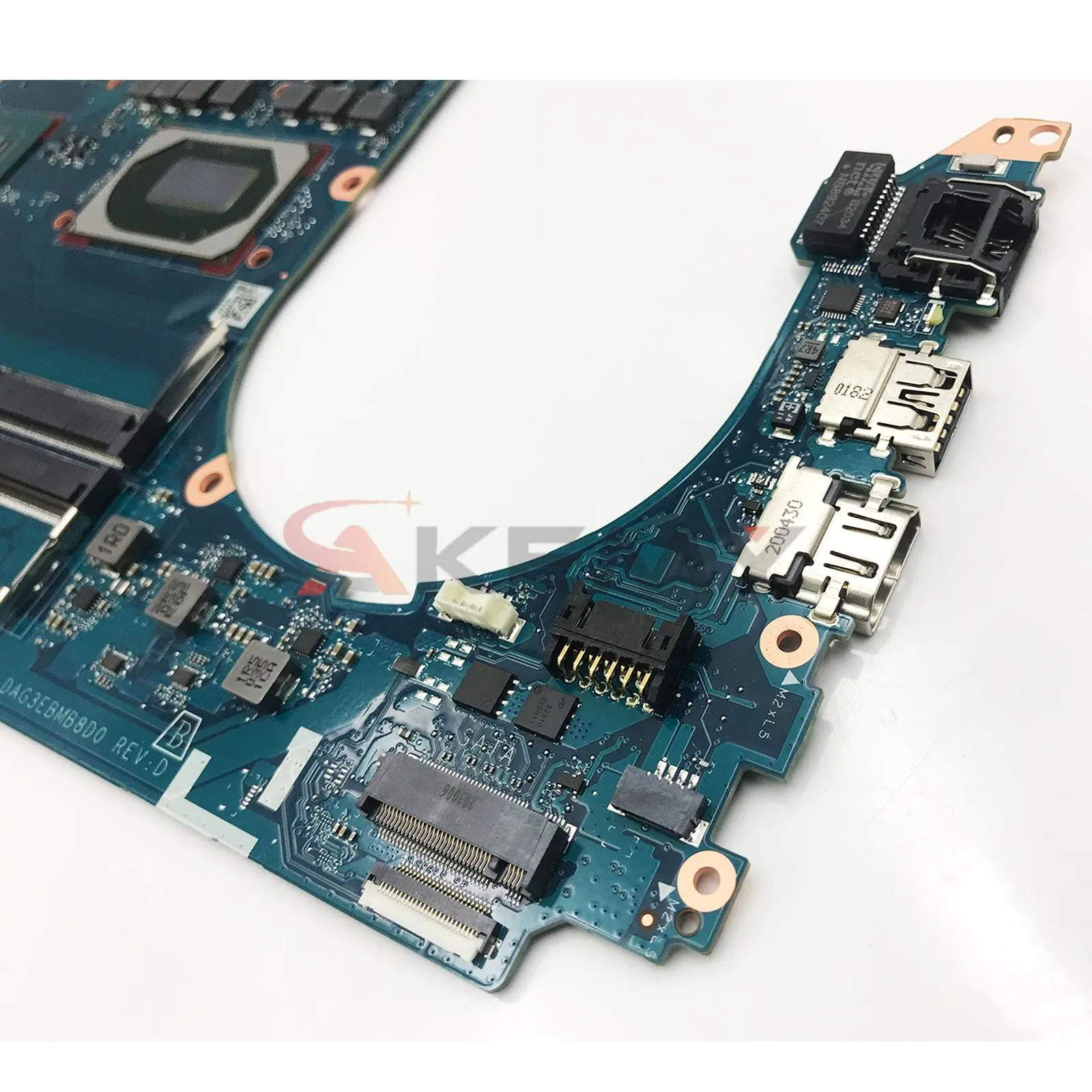 Imagem -04 - Samxinno Placa-mãe de Laptop 15-ek para hp Omen 15-ek0018tx i5 i7 10th Gen Cpu Gtx1650 Gpu Mainboard Dag3ebmb8d0 Ddr4 100 Trabalho