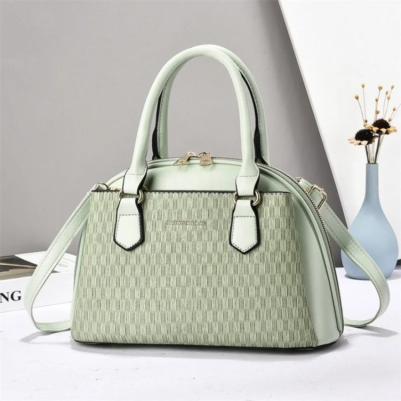 

Luxury Brand Inspired Shoulder Bag - Premium Quality Leather Handbag With Adjustable Crossbody Strap & Gold Hardware