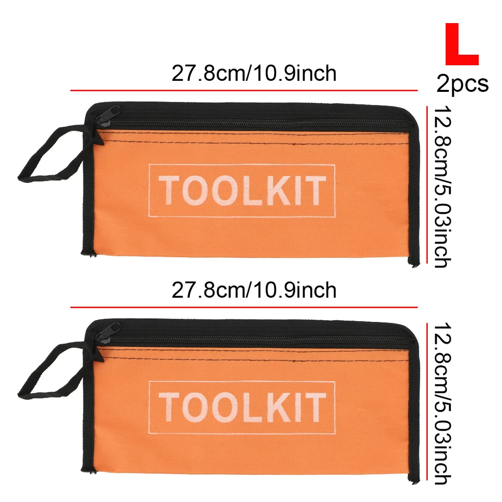 Multifunctionele draagbare tas Hardware Toolkits Kleine gereedschapstas Waterdichte organizer Hoge kwaliteit canvas Oxford opbergzakken met ritssluiting