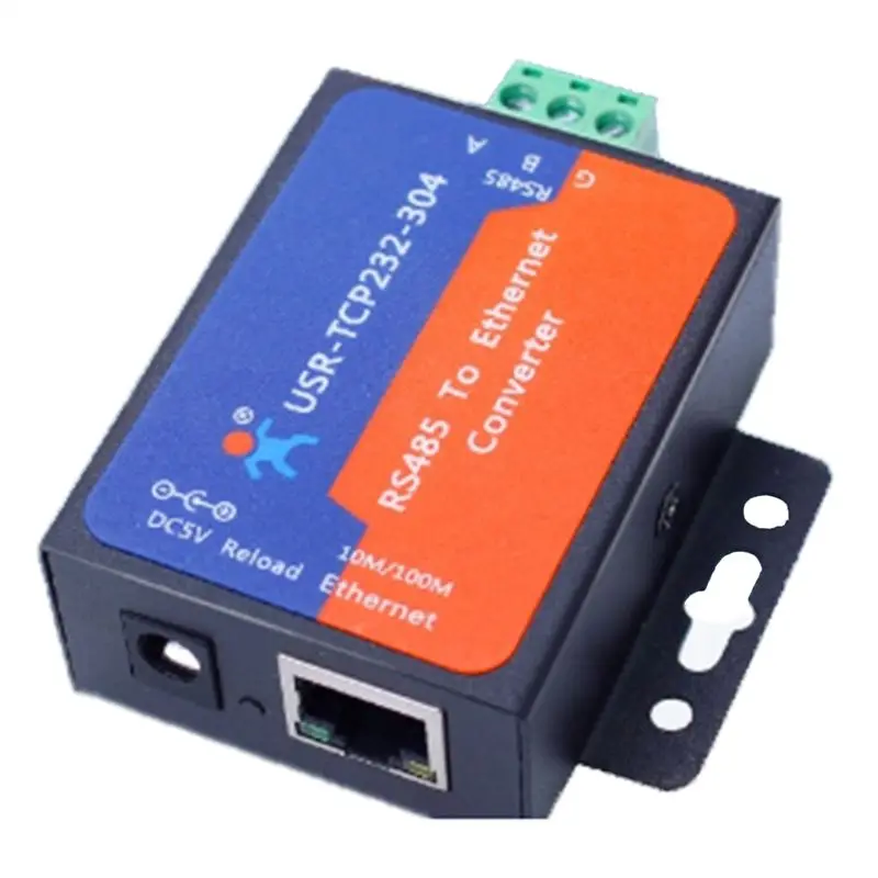 A40I Modbus Serial Port RS485 To Ethernet Converter Server -TCP232-304 Data Transmission DHCP/DNS Supported