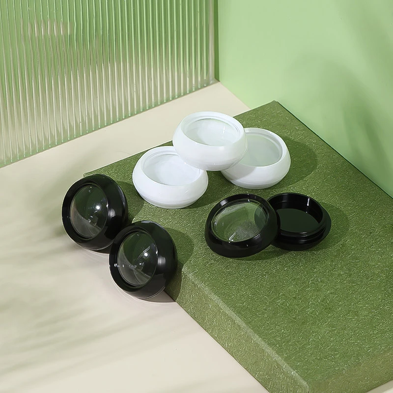 10개 리필 가능한 화장품 빈 병 네일 글리터 네일 장식 상자 아이섀도우 립 컨테이너 박스