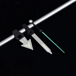 HEIMDALLR Watch Parts Super Green Luminous SBBN031 Tuna Can Watch Hand Yellow Second Hand Suitable For NH35/36 Movement