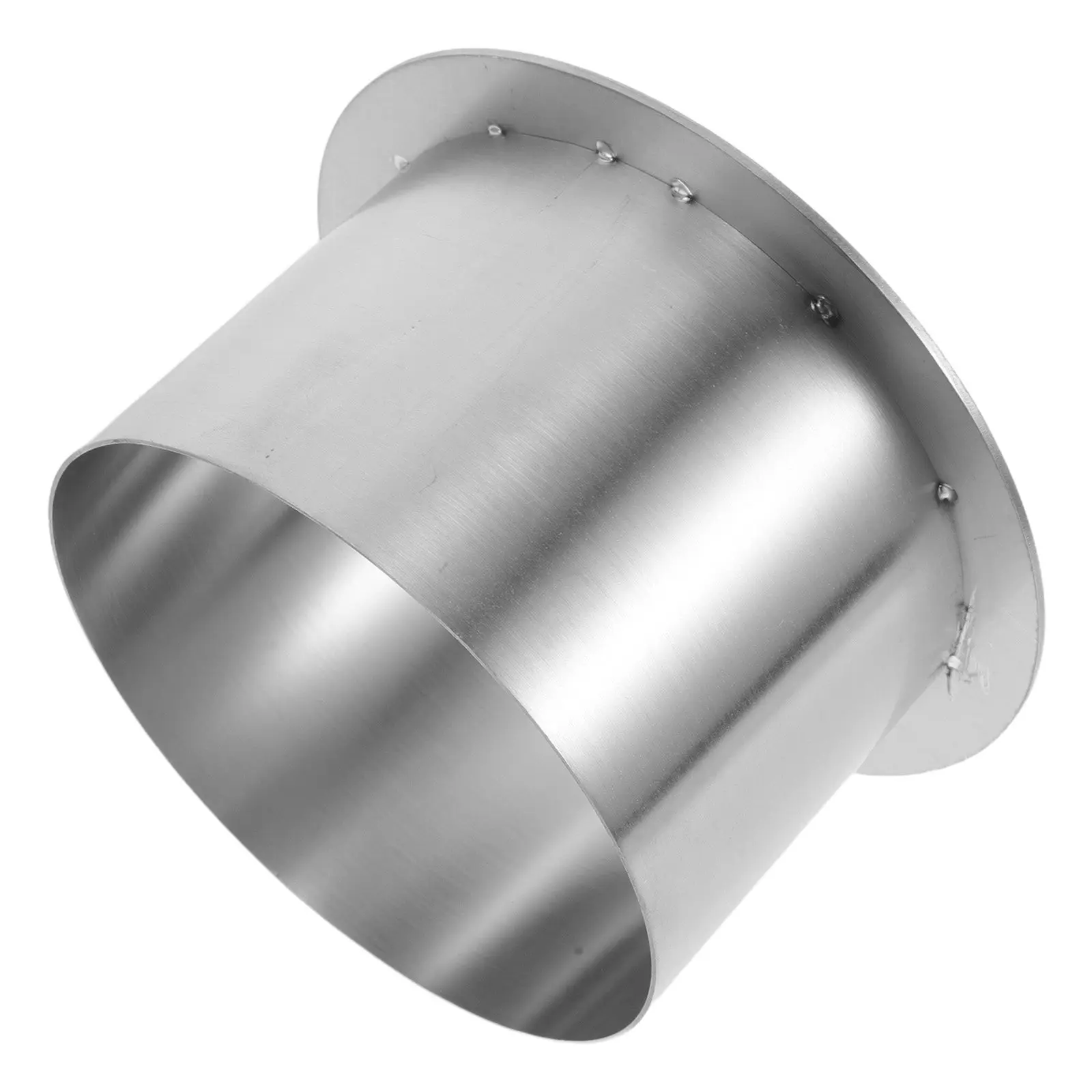 Stainless Steel Recessed Trash Can Lid 4.72in Bore Drop-in Waste Chute Cover for Kitchen Bathroom Office Countertop Embedded