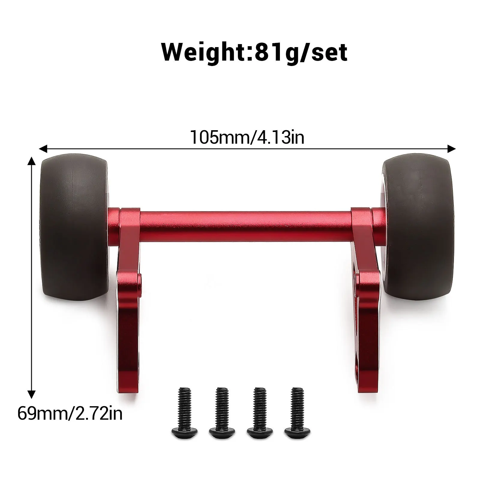 ARRMA 1/8 Outcast Kraton V6 Samochód RC z Czerwonymi Oczami i Aluminiową Kierownicą Wheelie Bar |   Monster Truck terenowy 4x4 |   Bezszczotkowy, szybki