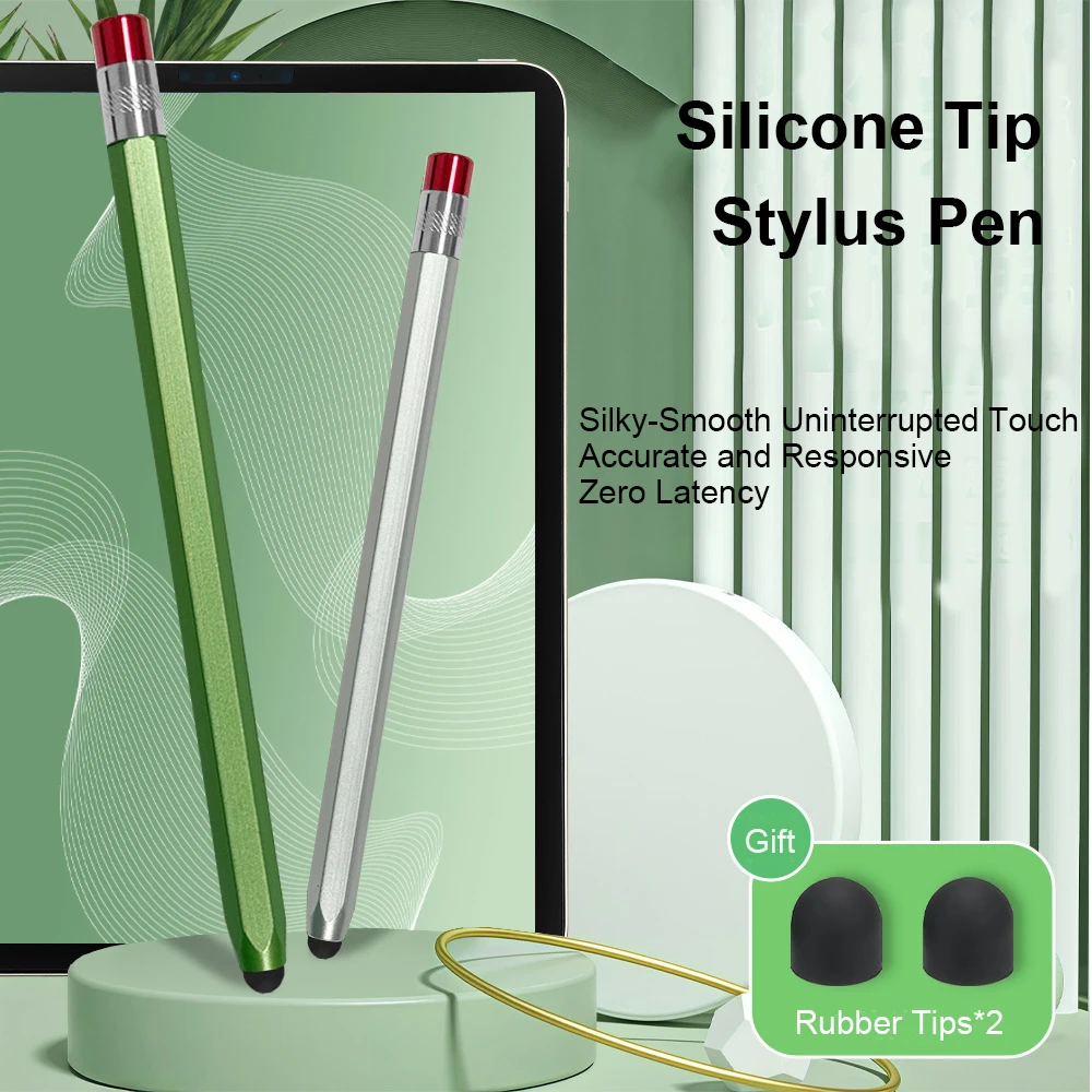 

Universal Capacitive Stylus Pen Rounded Tip Touch Screen Pen for iPhone for Huawei for Xiaomi for iPad for Android Drawing