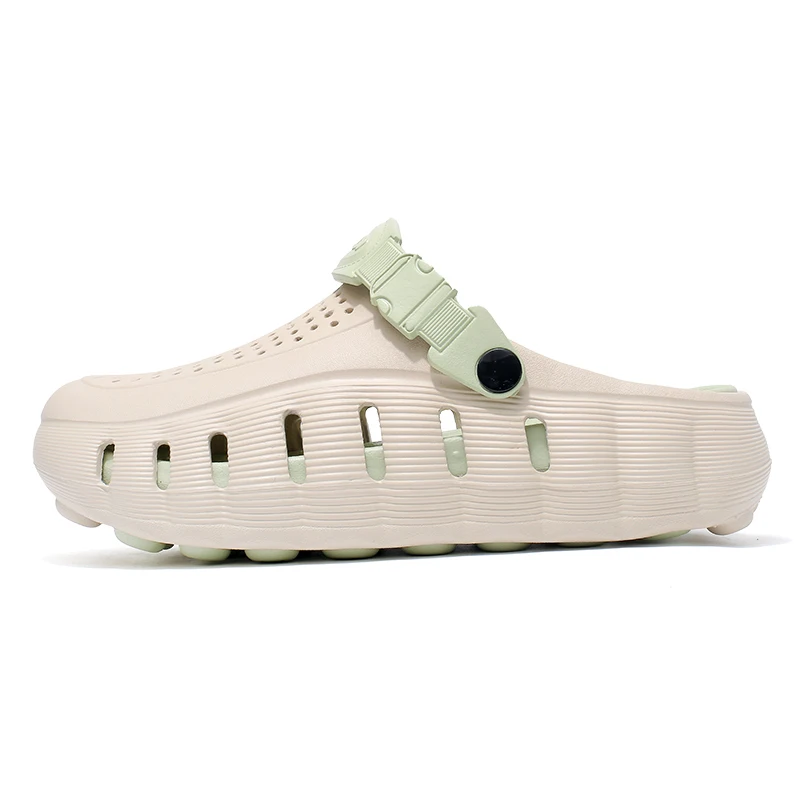 Summer Men's Fashion Footwear Large Size Casual Lightweight Thick Sole Soft Sandals Men's Women's Slippers - view 6