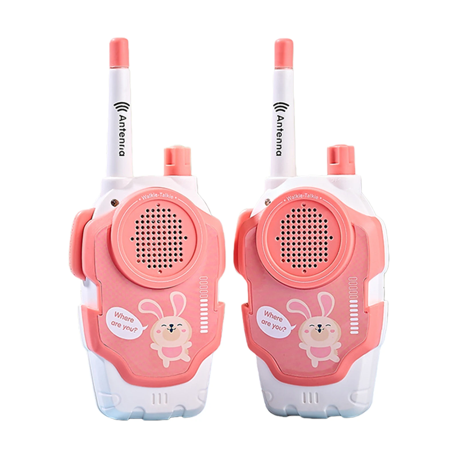 Walkietalkie-speelgoed voor kinderen, draadloze pager, één-één interactief communicatieapparaat voor buiten (2 stuks) 300 m, oplaadbaar