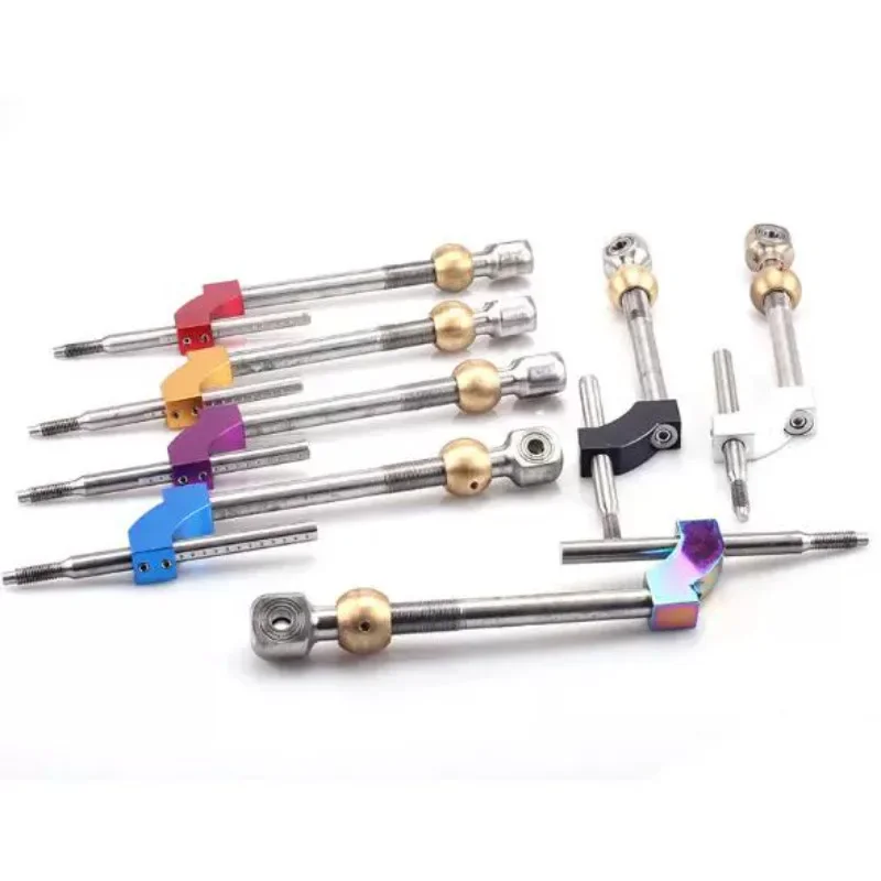 Modified for Civic EG EK stainless steel 304 heightened and lengthened adjustable gear rod set extension rod