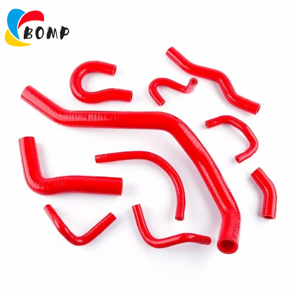 

Fit 1988-1991 Honda Civic/CRX EE EF/CR-X Base/DX/HF/Si D15 D16 Silicone Radiator Hose Kits 10pcs