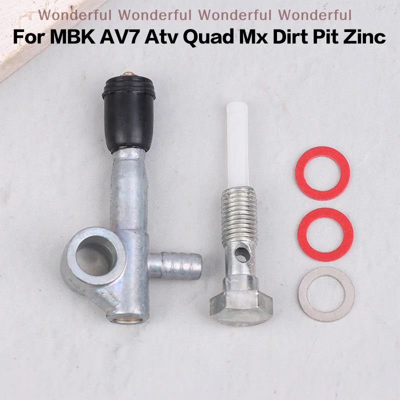 

1Set Motorcycle Fuel Switch Petcock Gas Valve Tank Tap For MBK AV7 Quad Universal Motorcycle Accessoires