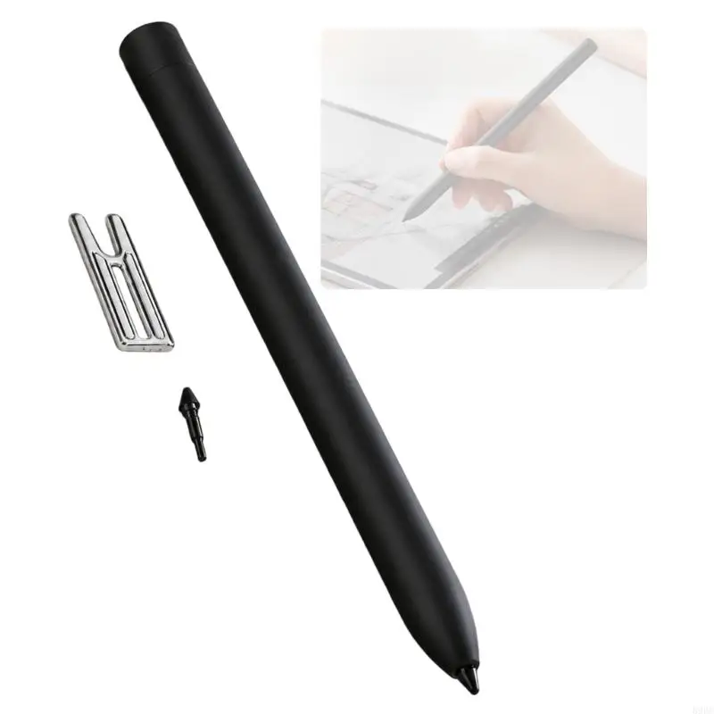 Active Pen with Rechargeable Design, Black Touch Input Tool for Latitude 7320 Detachable Tablet Writing, Document 896C