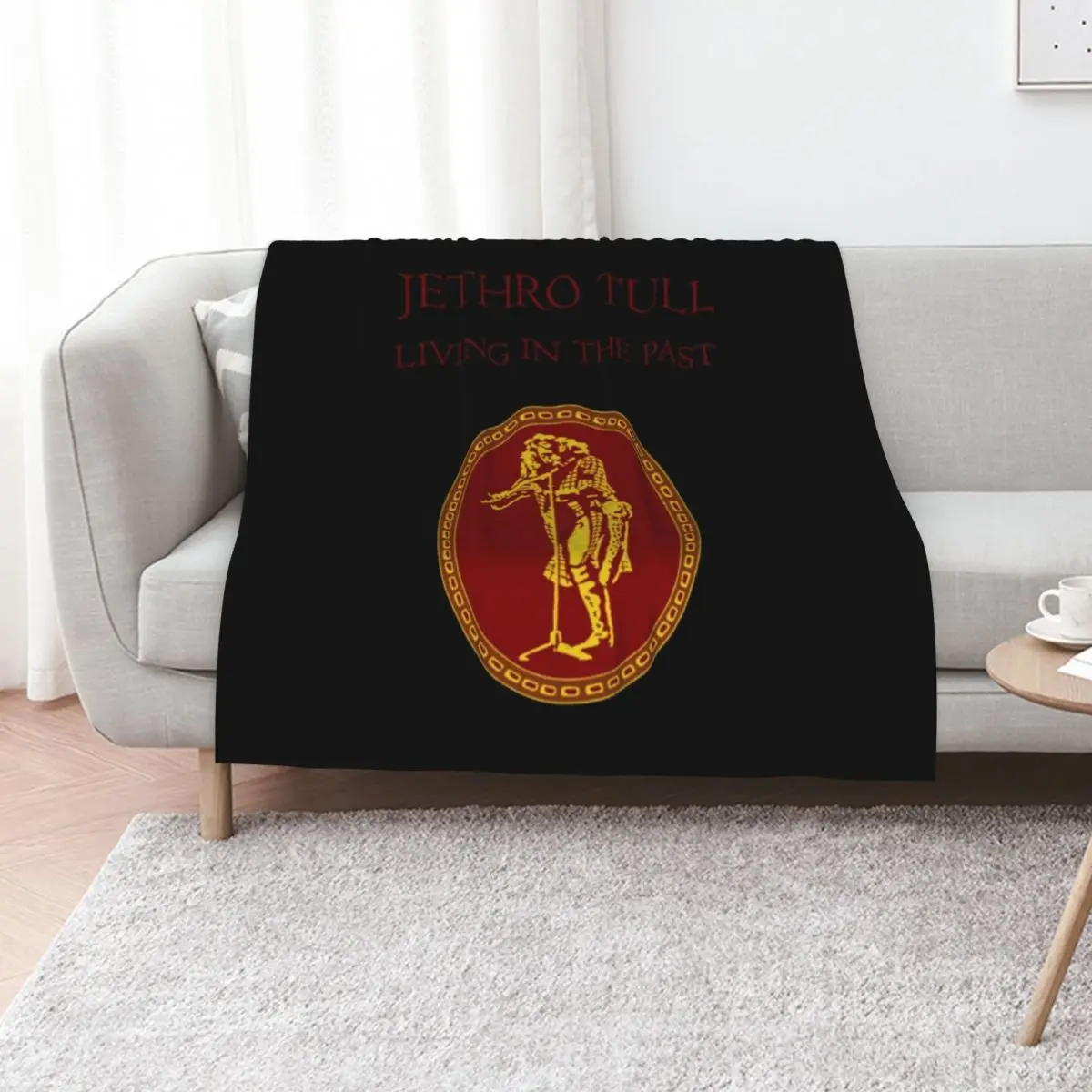 Crest of a Knave Jethro Tull Flute 70s Throw Blanket Plush Soft Beds Heavy Polar bed plaid warm winter Blankets