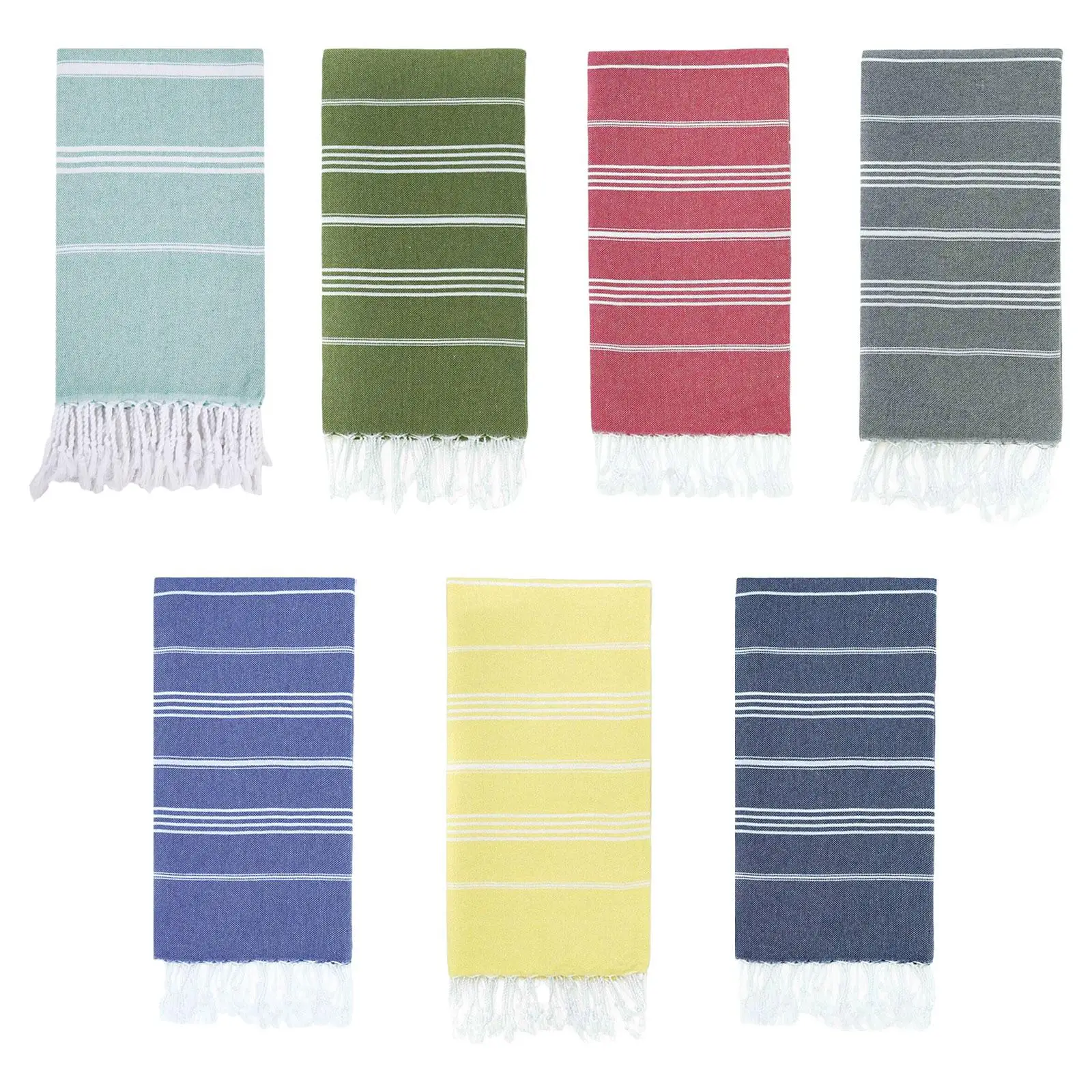 Beach Towel Turkish Bath Towel, Beach Accessories, Soft Comfortable Absorbent