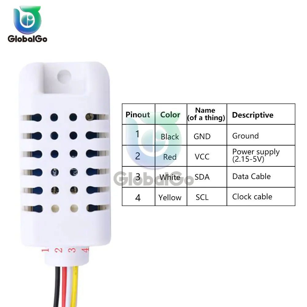 IOT - th02 sht30 capteur de temp￩rature et d'humidit￩ pour arduino stm32 / capteur nodal IOT - Lora de qualit￩ industrielle professionnelle