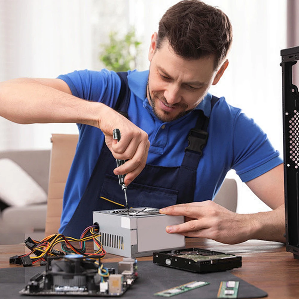 800mAh USB 5V 8W Electric Soldering Iron Kit Mini Cordless Adjustable Temperature 300-450℃ Smart Welding Solder Tool