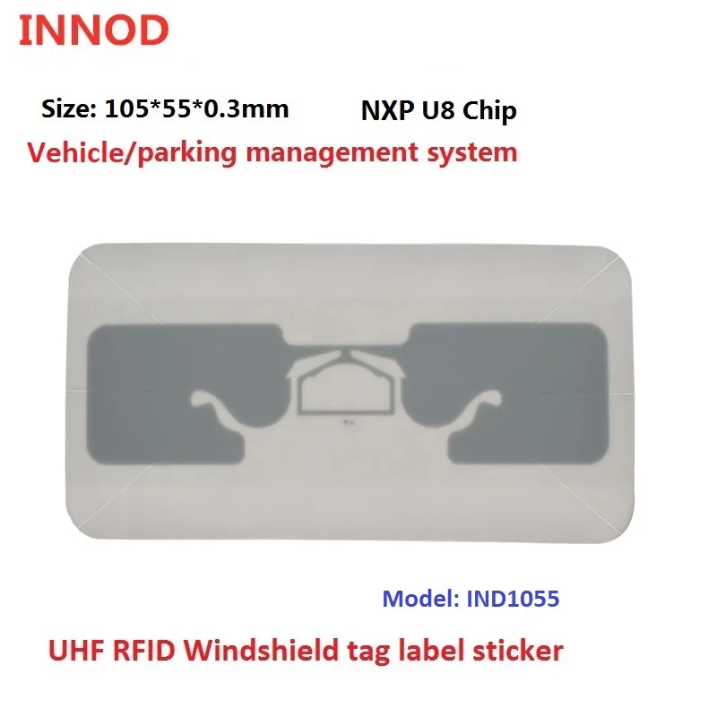 Long Range Rfid Lector Parking Slagboom Toegangscontrole Systeem 1-6M Geïntegreerde Uhf Rfid Reader Met Voorruit rfid Sticker
