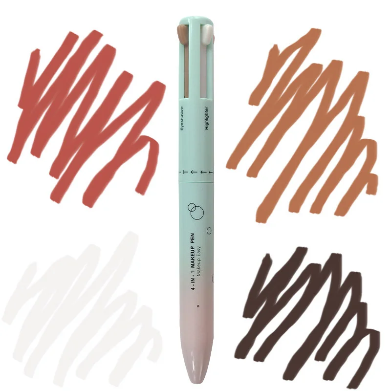 Eyebrow Pencil Convenient And Multifunctional Easy To Use Anti-smudge Eyeliner Makeup Pen Efficient And Time-saving Lip Liner