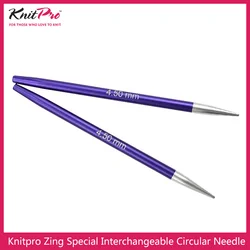 Ago circolare intercambiabile speciale Knitpro Zing da 1 pezzo circa 9.5cm