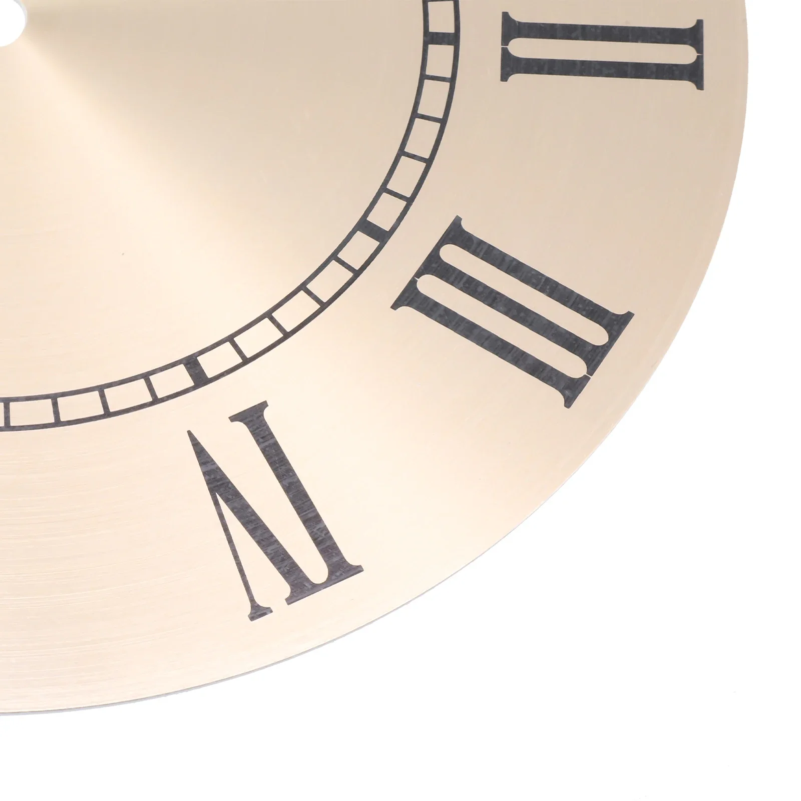 High Quality For Livingroom Bedroom Decoration Clock Dial Face Artware Aluminium DIY Flat Profile Outside 243MM