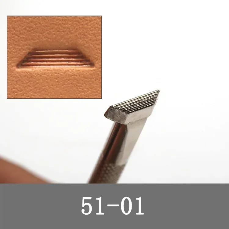 1Pcs Leather Stamping Kit Metal Punch Tool Stamp Wax Leather Craft Punch Stamps
