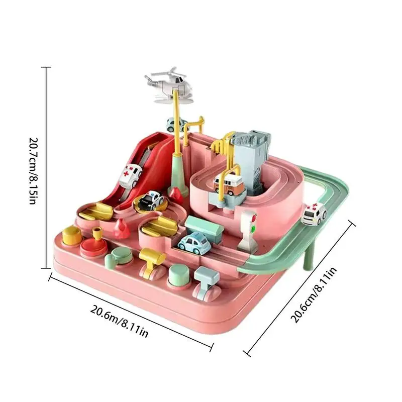 子供のためのレーシングレール,教育玩具,冒険ゲーム,脳,機械式,インタラクティブ,電車,トラック,モデル