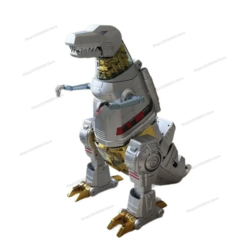 For Tank Shape-changing Toy Model Enlarged Version Dinosaur Steel Cable Megatron Figure Robot King Kong Children's Boy Gift